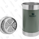 The Stanley Classic Stay Hot French Press can hold 48 ounces of coffee, and keep it hot for hours on end, making it great for larger camping groups.